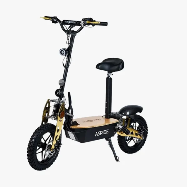 Aspide avec siège plateforme en bois