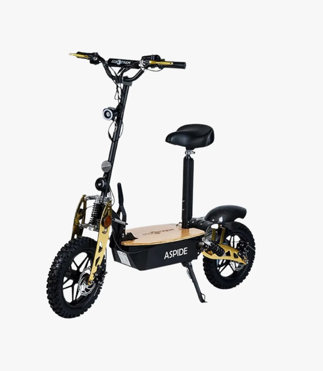 Aspide avec siège plateforme en bois