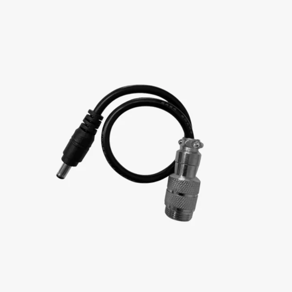 Ligne convertisseur GX16-3P femelle – DC 5.5 2.5mm mâle