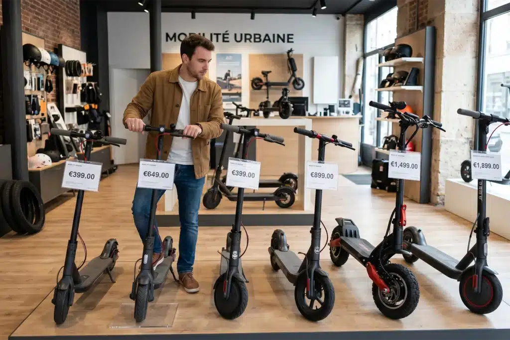 voltrix combien coûte une trottinette électrique