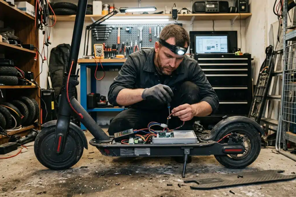 voltrix comment débrider une trottinette électrique